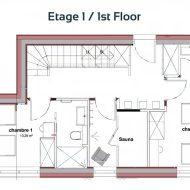 Apartment Alpage2 Pure Morzine Floorplan1