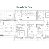 Pure Morzine Chalet Pépé Floorplan 1