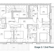 Pure Morzine Chalet Pépé Floorplan 2