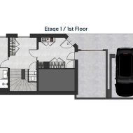Pure Morzine Chalet Téléphérique Floorplan 1
