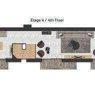 Pure Morzine Chalet Téléphérique Floorplan 4